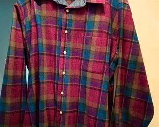 Red/Blue/Multicolored Pendleton Flannel