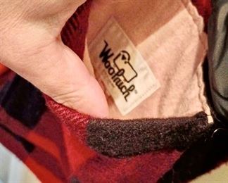 Woolrich Red/Black Buffalo Plaid- Wool Reversible Jacket