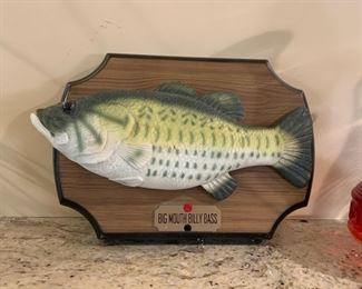 1999 Gemmy Vintage Big Mouth Billy Bass Singing Fish