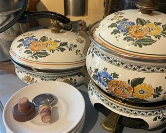 1960's ASTA Enamelware German Cookware