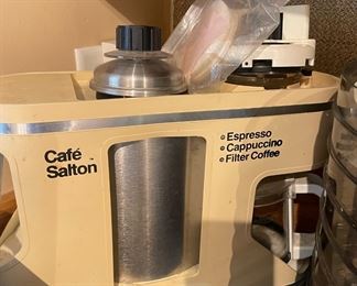 Cafe Salton Filtered Coffee Espresso/Cappuccino Maker - EX-4