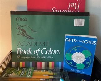 Academic Heavyweight Sheets Book of Colors, Pencils, Colored Pencils