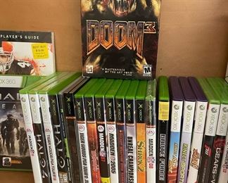 Assortment of Xbox Games