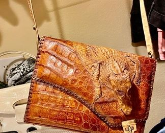 Alligator Leather Purse