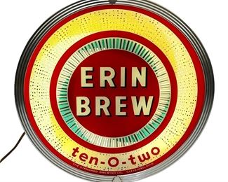 Erin Brew Ten-O-Two Motorized Light Up Sign