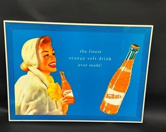 Nesbitt's Soft Drink Beverage Sign