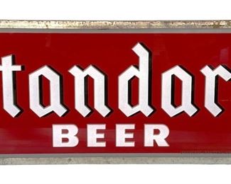 Standard Beer Light Up Sign