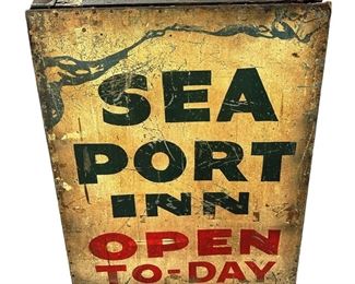 Sea Port Inn Open To - Day A-Frame Sign from Acme