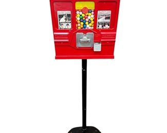 Card and Bubble Gum Coin-Op Machine
