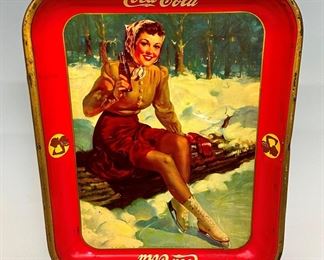1941 Drink Coca-Cola Tray