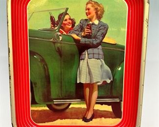 1942 Drink Coca-Cola Tray