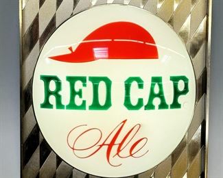 Red Cap Ale Light-Up Sign