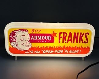 Buy Amour Star Franks Light-Up Sign
