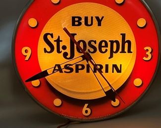 Buy St. Joseph Aspirin Light-Up Clock