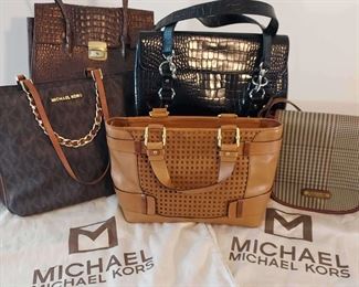 Ladies Handbags Including Michael Kors and Ralph Lauren