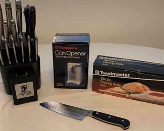Sabatier Knives And Toastmaster Appliances