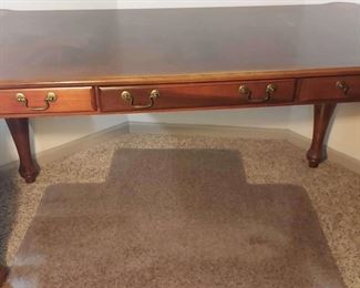 Wooden 3 Drawer Desk