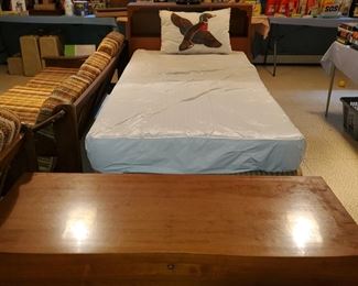 Lane Cedar chest and twin bed