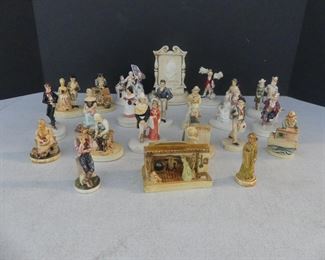 Vintage Sebastian Miniatures Figurines - 23 in All
