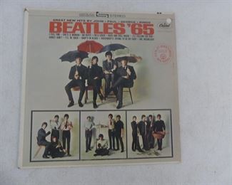 Vintage December 15, 1964 "Beatles '65" Canadian Release ST-2228
