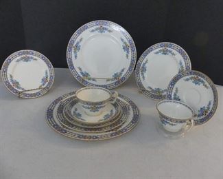Vintage Minton's "Luxor" 2 5-Piece Place Settings (See Description)