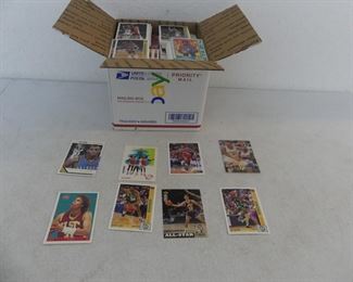 Box of Basketball Cards