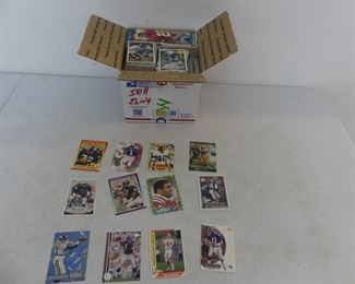 Box of Football Cards