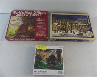 Cobble Hill, Kevin Daniel Artist Series and World's Most Difficult Jigsaw Puzzle