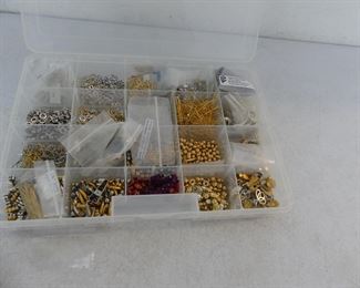 Organizer Full of Beads - Mostly Findings