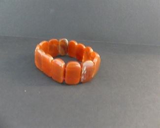 Carnelian Stretch Bracelet - Min. 7"