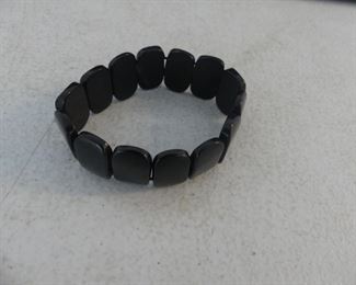 Onyx Stretch Bracelet - Min. 7"