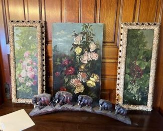 Pair of Edward Chalmers Leavitt Oils on Canvas