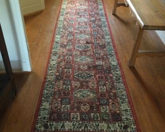 Oriental style runner. 