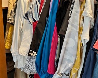 Women's Clothing. Lots of Chico's Brand, Coldwater Creek, some vintage. Sizes range from Chicos (1-3) and other brands S-L. 