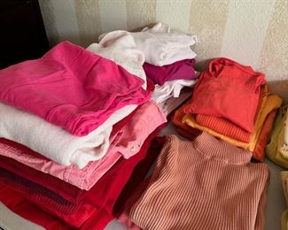 Women's Clothing. Lots of Chico's Brand, Coldwater Creek, some vintage. Sizes range from Chicos (1-3) and other brands S-L. 