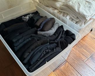 Women's Clothing. Lots of Chico's Brand, Coldwater Creek, some vintage. Sizes range from Chicos (1-3) and other brands S-L. 