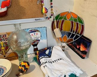 Hot Air Balloon Memoribilia 