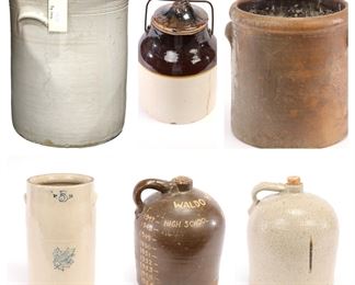 Stoneware Crocks & Jugs Collection