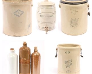 Stoneware Crocks & Jugs Collection