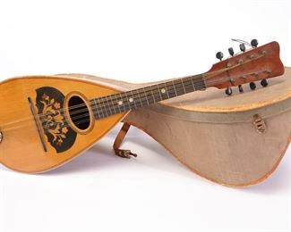Victorian Bowl Back Mandolin in Case