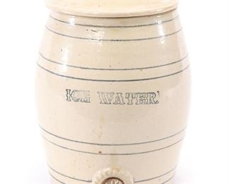 Stoneware Ice Water dispenser