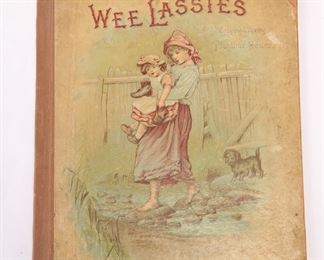 Victorian Children's Book: Wee Lassies