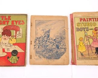 Group of Antique Children's Books