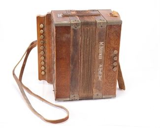 Antique Hohner Accordion