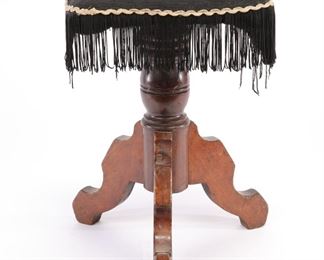 Antique Needlepoint Stool