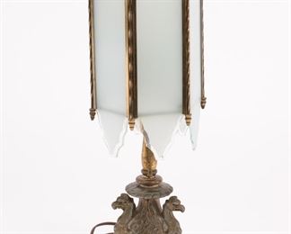 Gothic Slip Shade Lamp