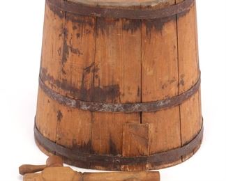 Wooden Water Jug w/ spouts