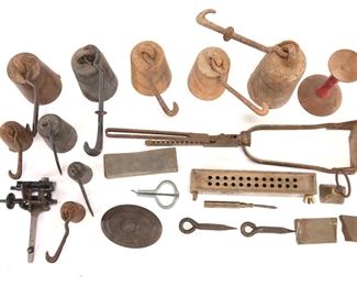 Antique Scales & Weights Group