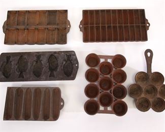 Cast Iron Cookware Lot