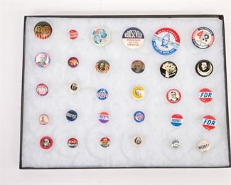 Political Buttons Collection